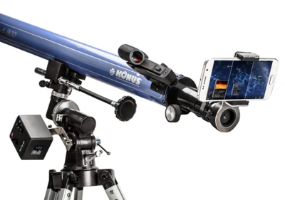 Ks1738   konustart 900b 60mm f15 refractor telescope inc r.a motor %282%29