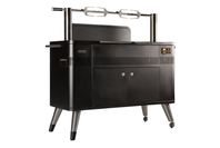 Everdure HUB II by Heston Blumenthal - Electric Ignition Charcoal BBQ Grill with Built-in Rotisserie System
